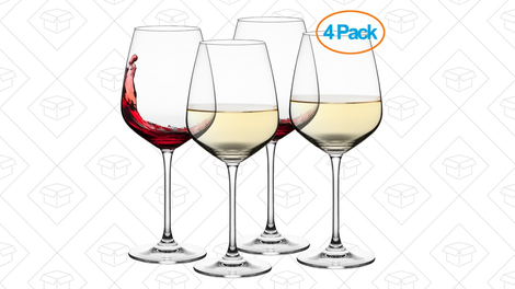 4 Wine Glasses | $15 | Amazon